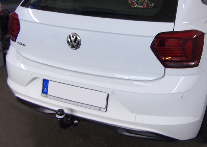 Anhängerkupplung für VW-Polo (AW) Schrägheck, Baureihe 2017-2021 starr